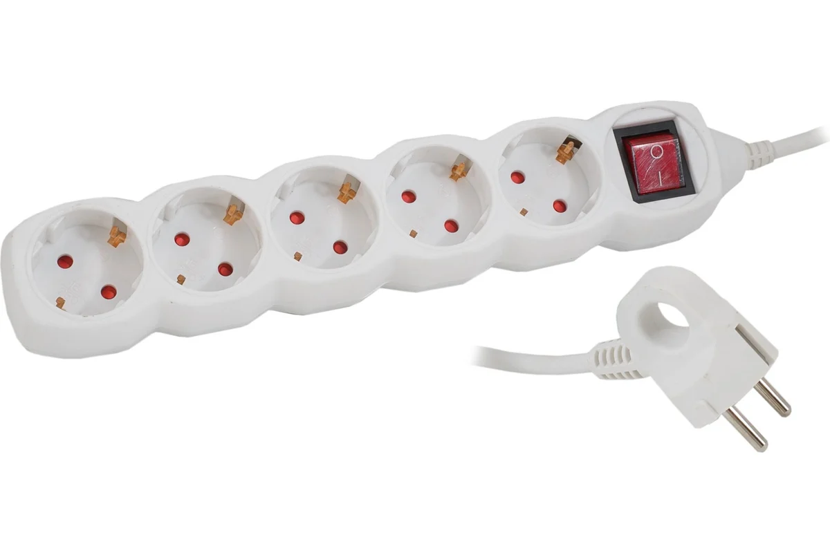 Удлинитель 5х3м с заземлением и выкл., шторки 16А(3х0,75мм2) СТАРТ S 5x3-ZDV --20 YN 19495