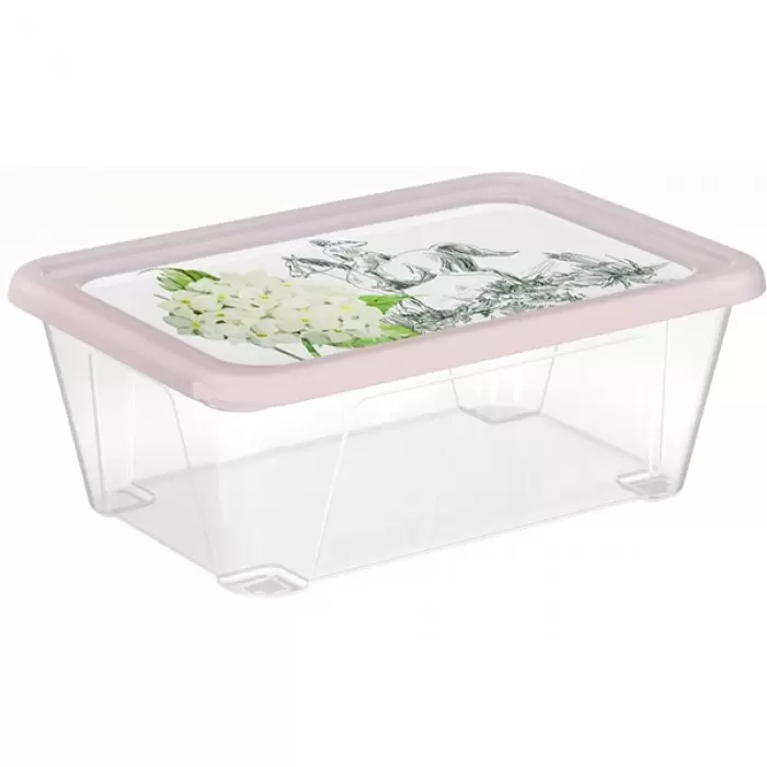 Контейнер пласт. Toilede Jouy 0.4л пудра прямоугольный С77114 ССП