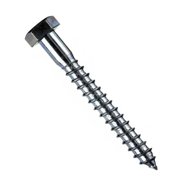 Шуруп "Глухарь" DIN 571 (болт сантехнический) 6х50 пакет (4шт) BISKREP