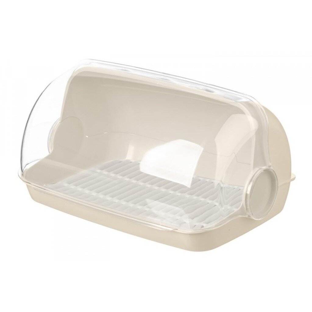 Хлебница пласт. Verona 325х220х170мм светло-бежевая Хомвер 221109925/01221109925/01- купить в АПлайн