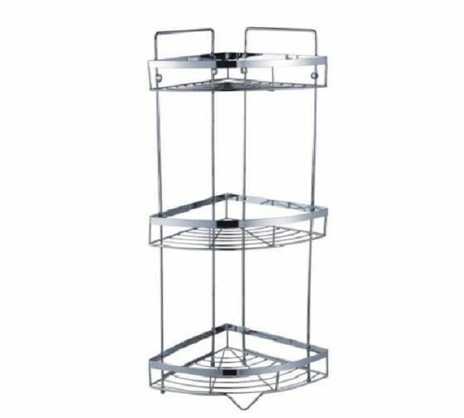Полка для ванной GOTA ROCIO угловая 3-х ярусная G83293G83293- купить в АПлайн