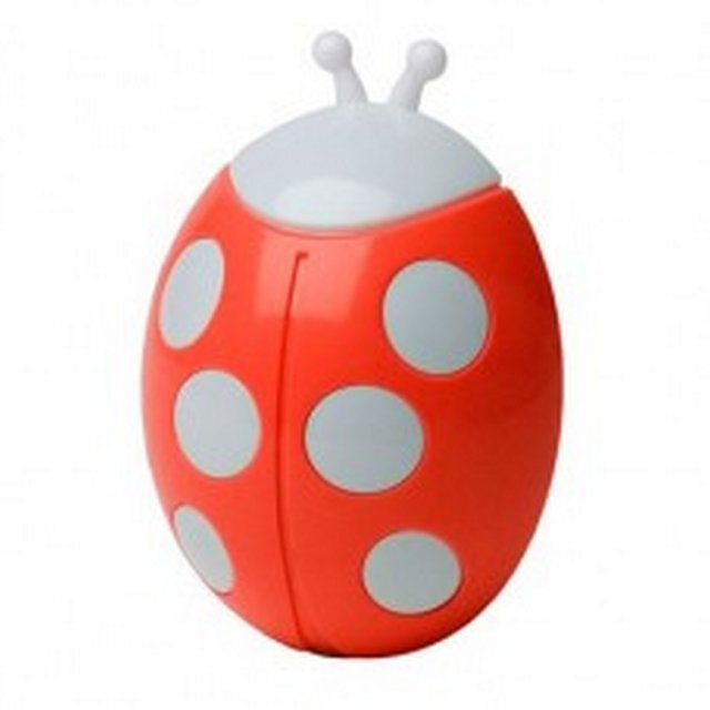 СВЕТИЛЬНИК- НОЧНИК ЭРА NN-601-LS-R КРАСНЫЙ, БОЖЬЯ КОРОВКА /832/