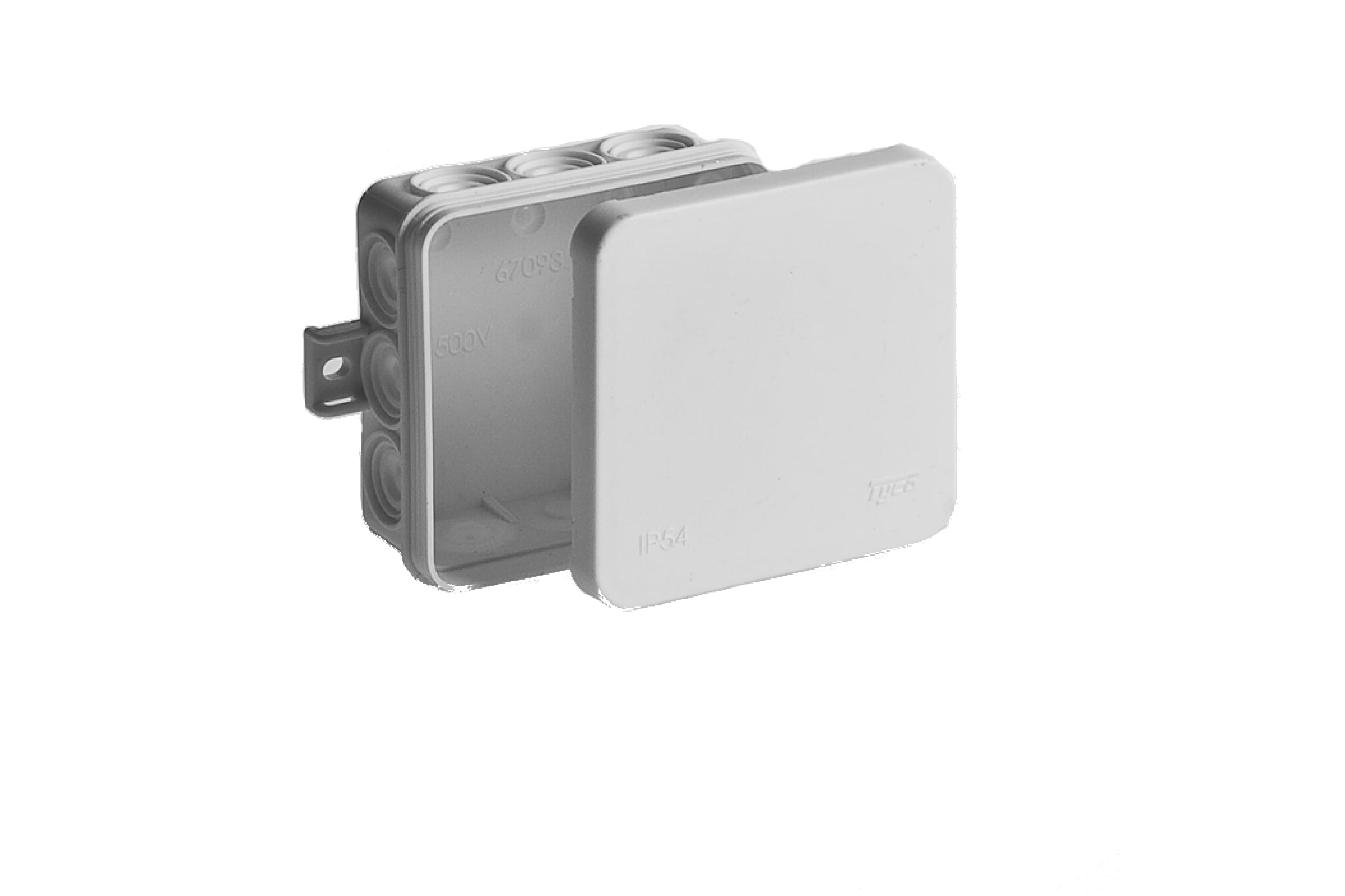 Коробка распределительная ОП 85х85х35мм 12 вводов IP54 бел. Ruvinil 67093Б 67093Б- купить в АПлайн