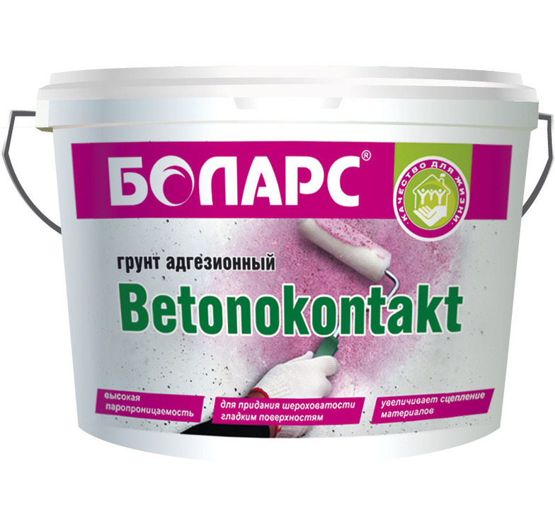 Грунтовка "Боларс" Бетоноконтакт 5кг -  - купить в АПлайн