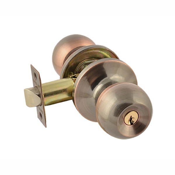 Ручка-защелка НОРА-М ЗШ-05 старая медь