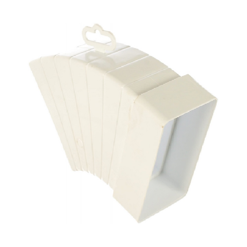 Колено разноугловое ERA горизонтальное 55х110 511КРП 