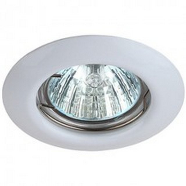 Светильник встр. GU5.3 "Эра" ST3  WH MR1612V/220V 50W штампованный белый /545/С0043801- купить в АПлайн