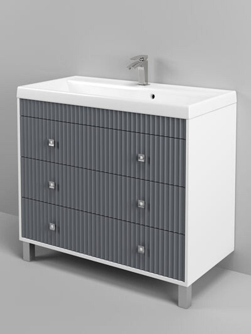 Подстолье SANTREK HOME "Лион-90" сумывальником "Paola Alba 90"/327887/111523