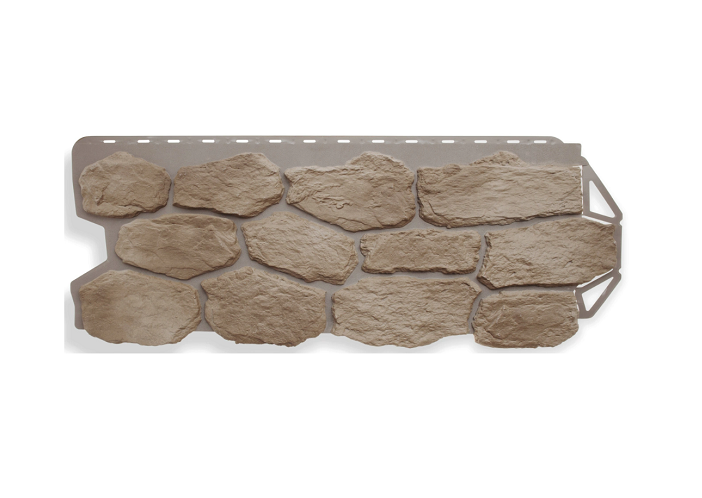 Фасадная панель "Альта Профиль" Камень Бутовый Нормандский 1,13х0,47м / 0,53м2