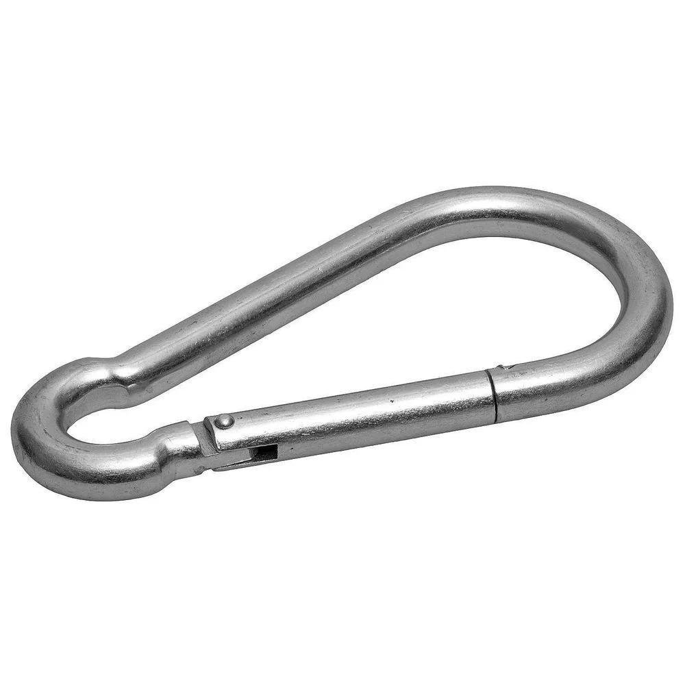 Карабин пожарный  4мм DIN5299С (2шт) пакет BISKREP