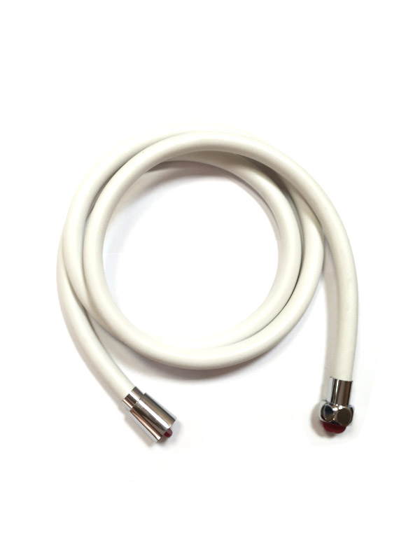 Шланг для душа имп/имп SANTREK AQUA 150см SB-03-150 PVC/ПВХ оплётка вращение 360гр белый52500- купить в АПлайн