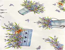 Клеенка неткан. основа  КОЛОРИТ МАЖОР 1,35х20м 624/0