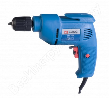 ДРЕЛЬ ЭЛЕКТРИЧЕСКАЯ 500ВТ СОЮЗ ДУС-2150										