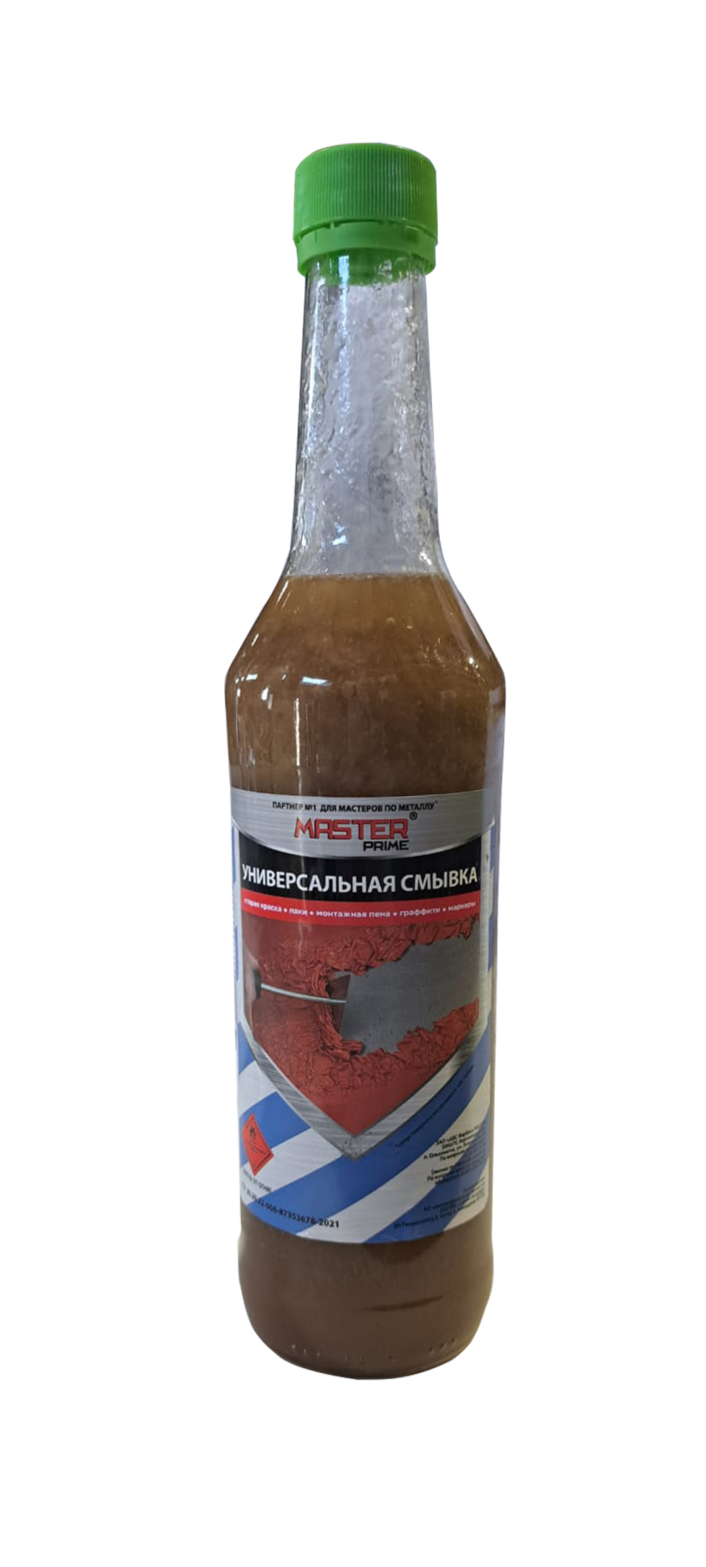 Смывка (удалитель) старой краски MASTER PRIME универсальная 0,5л