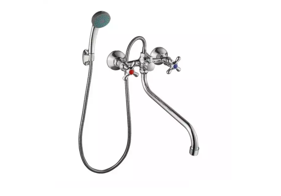 Смеситель для ванны "Ladoga" с длинным изливом арт. LDG31