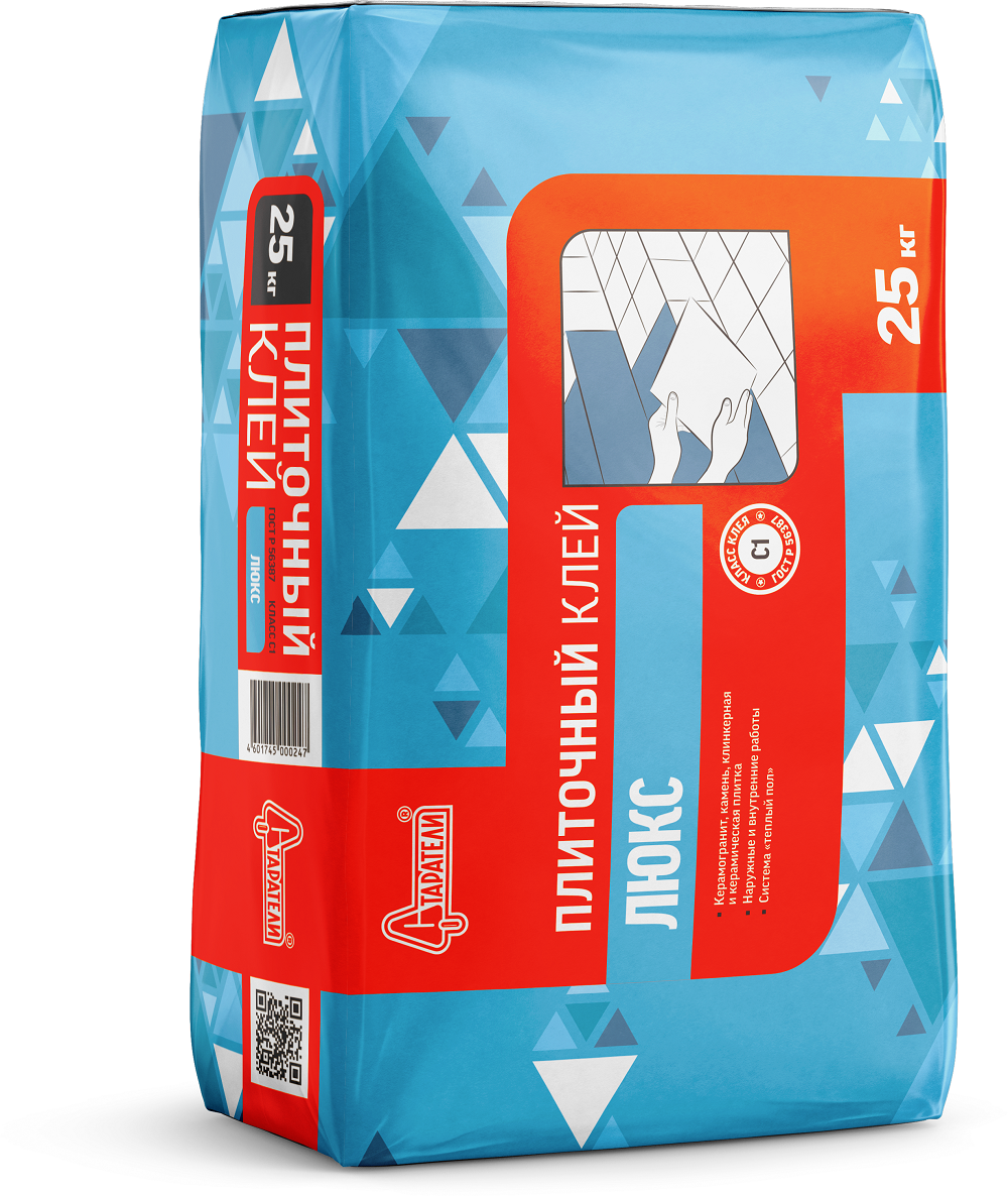 Клей "Старатели" Люкс для плитки, керамогранита и камня 25кг