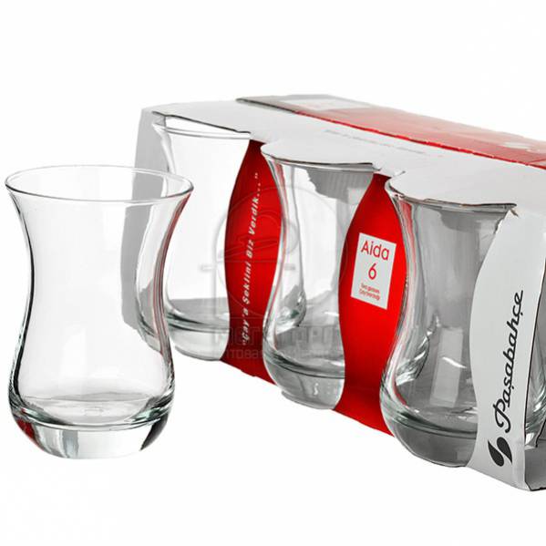 Набор стаканов стекл. 6шт 140мл 62511