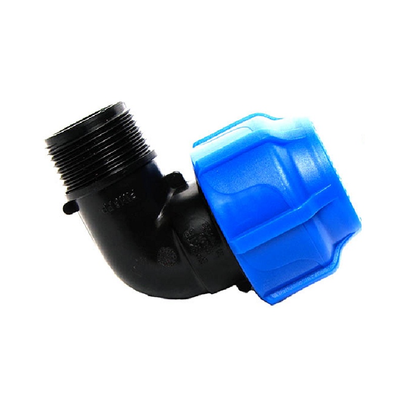 Отвод ПНД 32х1 нар. рез. 90 градусов