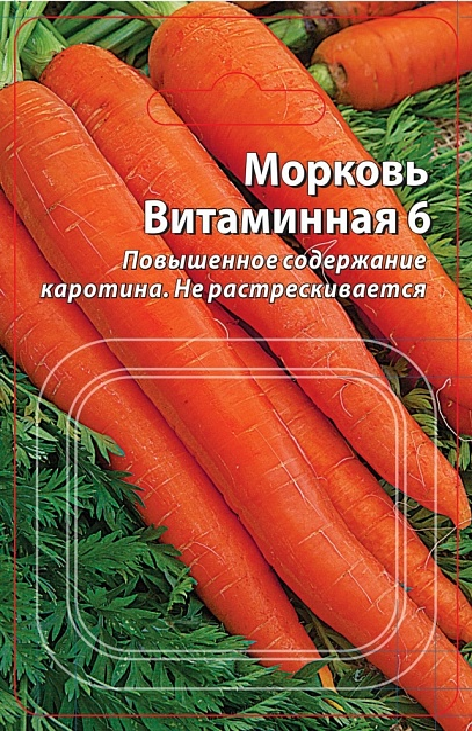 Морковь Витаминная 6 гранулы 300шт. 964758