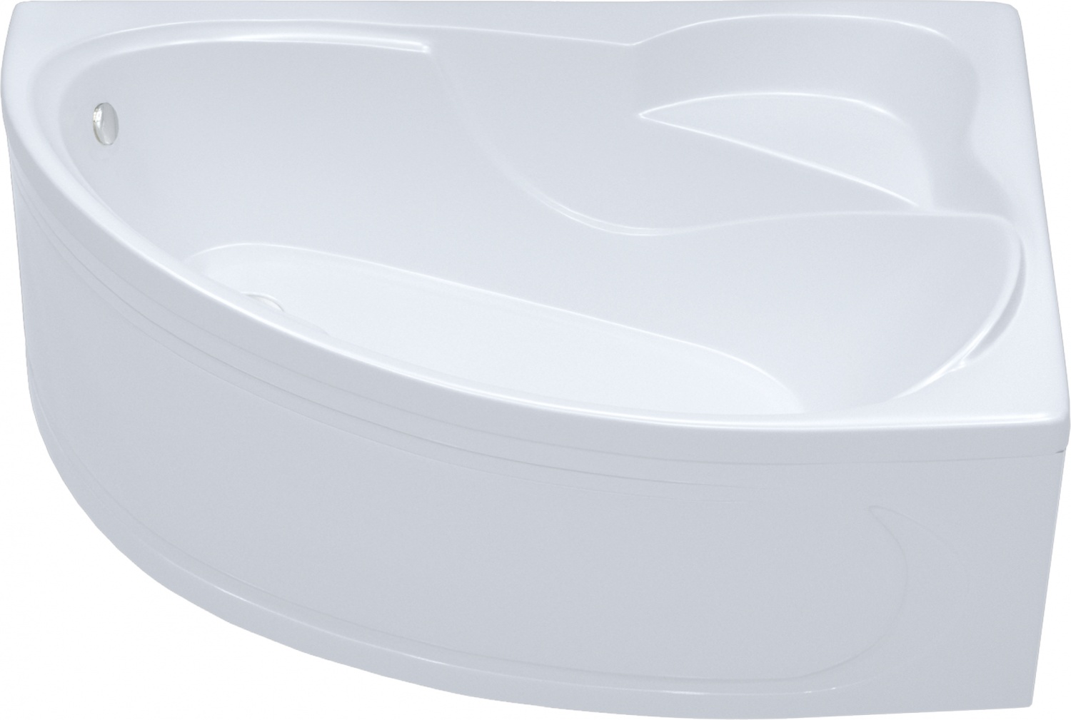 Ванна акриловая ТРИТОН "Николь" левая 160x100 см (в комплекте с каркасом, экраном и сифоном)