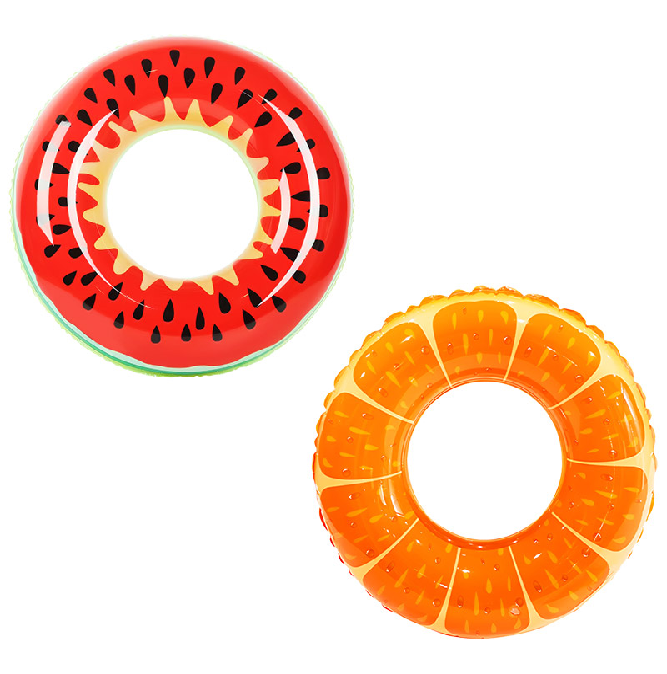 Круг для плавания Ecos Фрукты надувной 85см 993173993173- купить в АПлайн