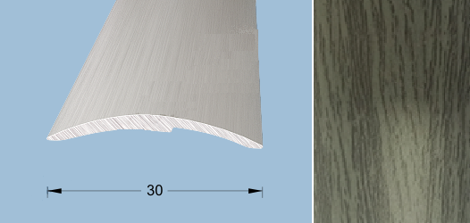 Порог-стык 1,8м 30мм П79.27, Дуб пепельный