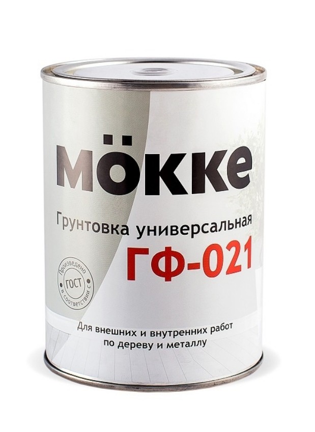 Грунтовка ГФ-021  MÖKKE красно-коричневая 0,9кг