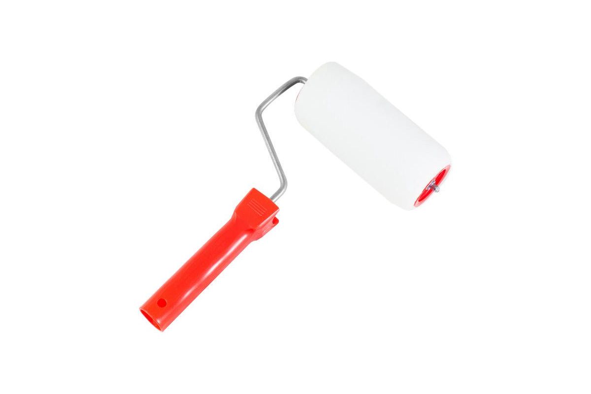 Валик с ручкой РемоКолор 200мм, поролон, d=48мм, бюгель 6мм, 04-2-101