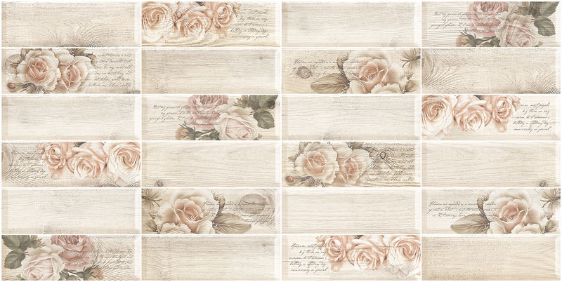 Панель декоративная ПВХ Плитка эдельвейс 480х955мм