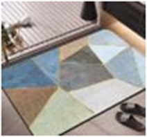 Коврик для ванной комнаты "GRAILY" диатомитовый влаговпитывающий 50х80см  GR-5080-07d (30/1)