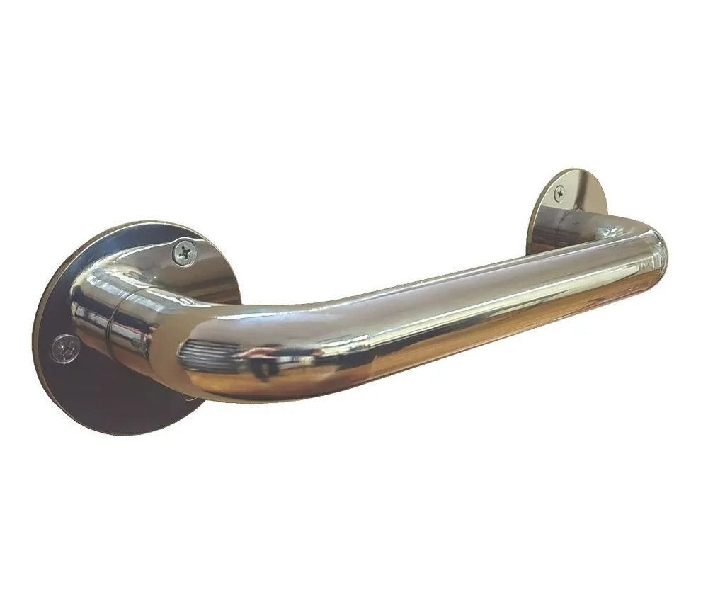 Поручень пристенный из нерж. стали D32мм, 500мм