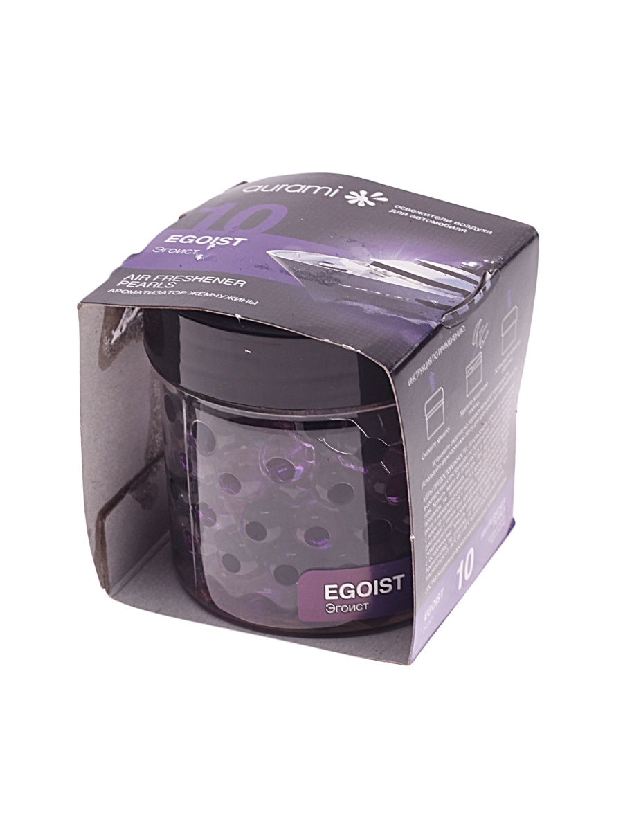 Ароматизатор гелевый AURAMI ЭГОИСТ, шарики