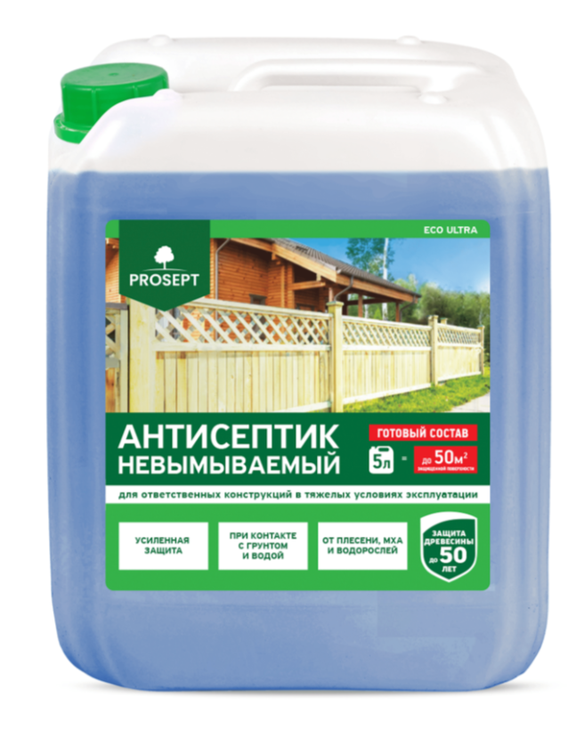 Антисептик PROSEPT ECO ULTRA невымываемый 5л