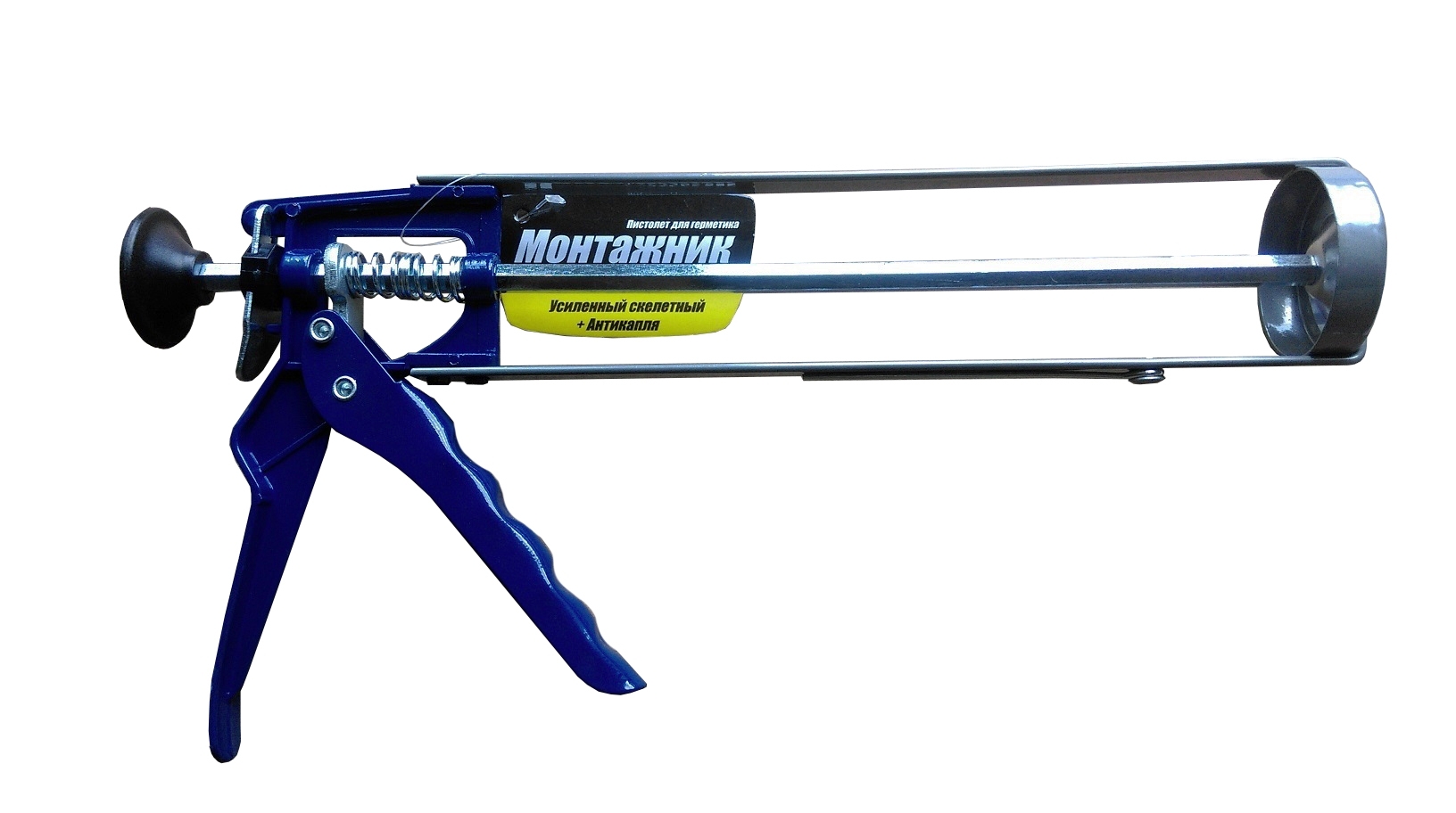 Пистолет для герметика скелетный усиленный Монтажник 600103