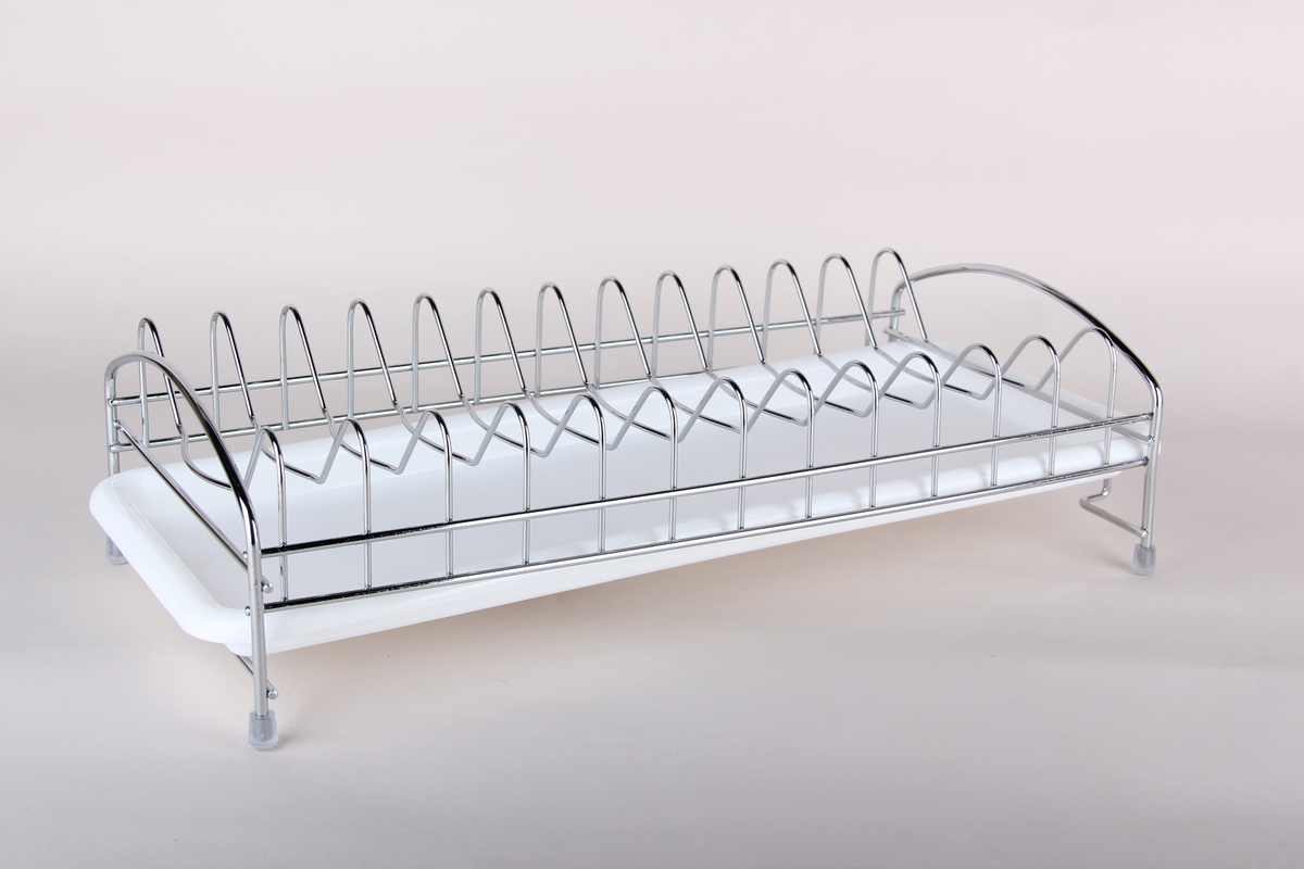 Сушилка для посуды нерж. сталь 38.5х19х9.5см настольная WD015