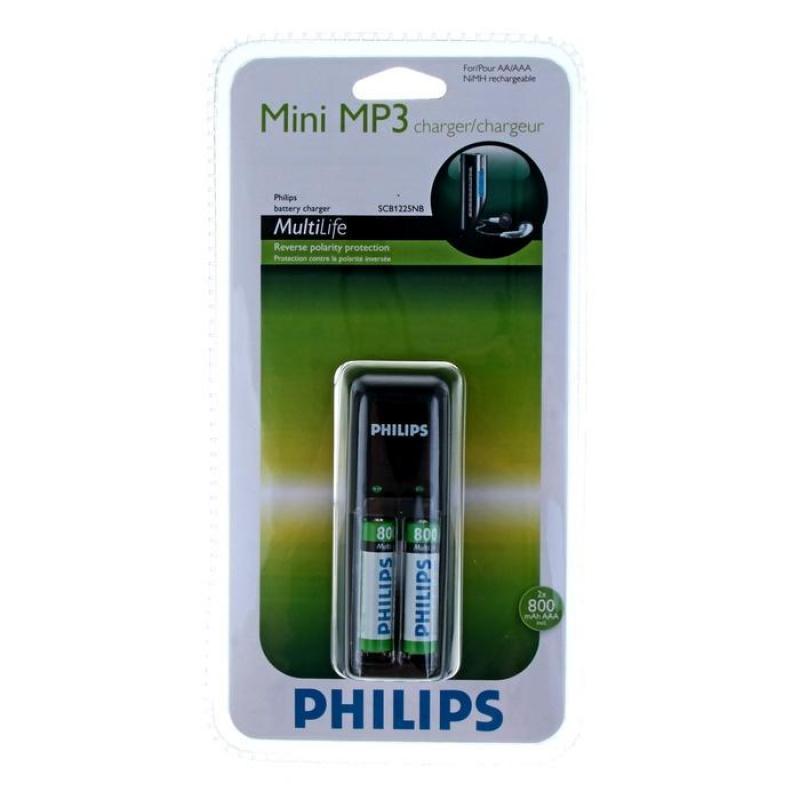 ЗАРЯДНОЕ УСТРОЙСТВО PHILIPS +2 АККУМ. R03 (ААА)