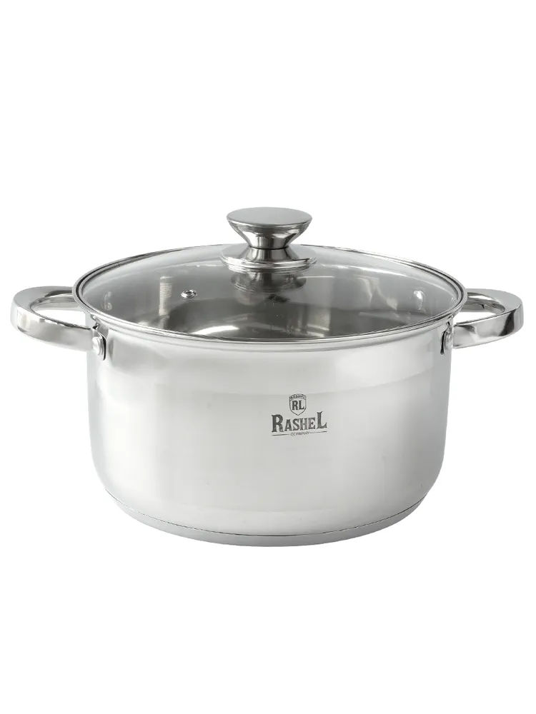 Кастрюля нерж. Rashel Берта 2,6л R-2600х