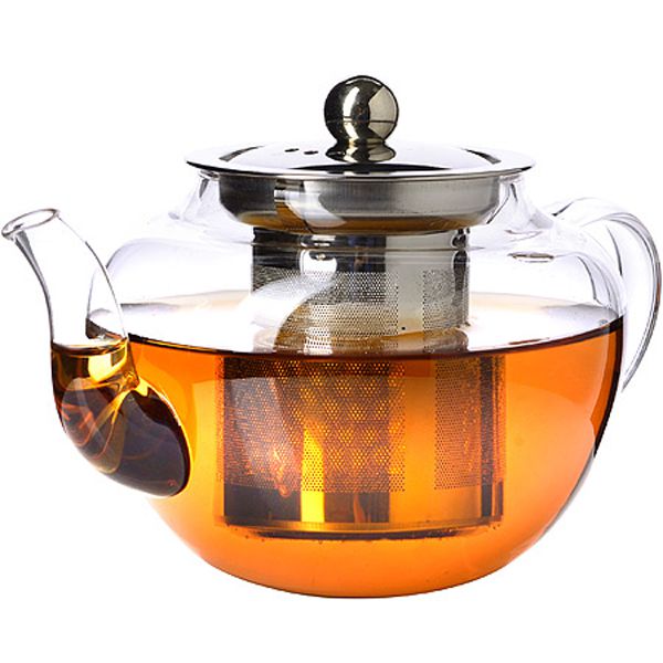 Чайник заварочный стекл. LR 600мл 60074 
