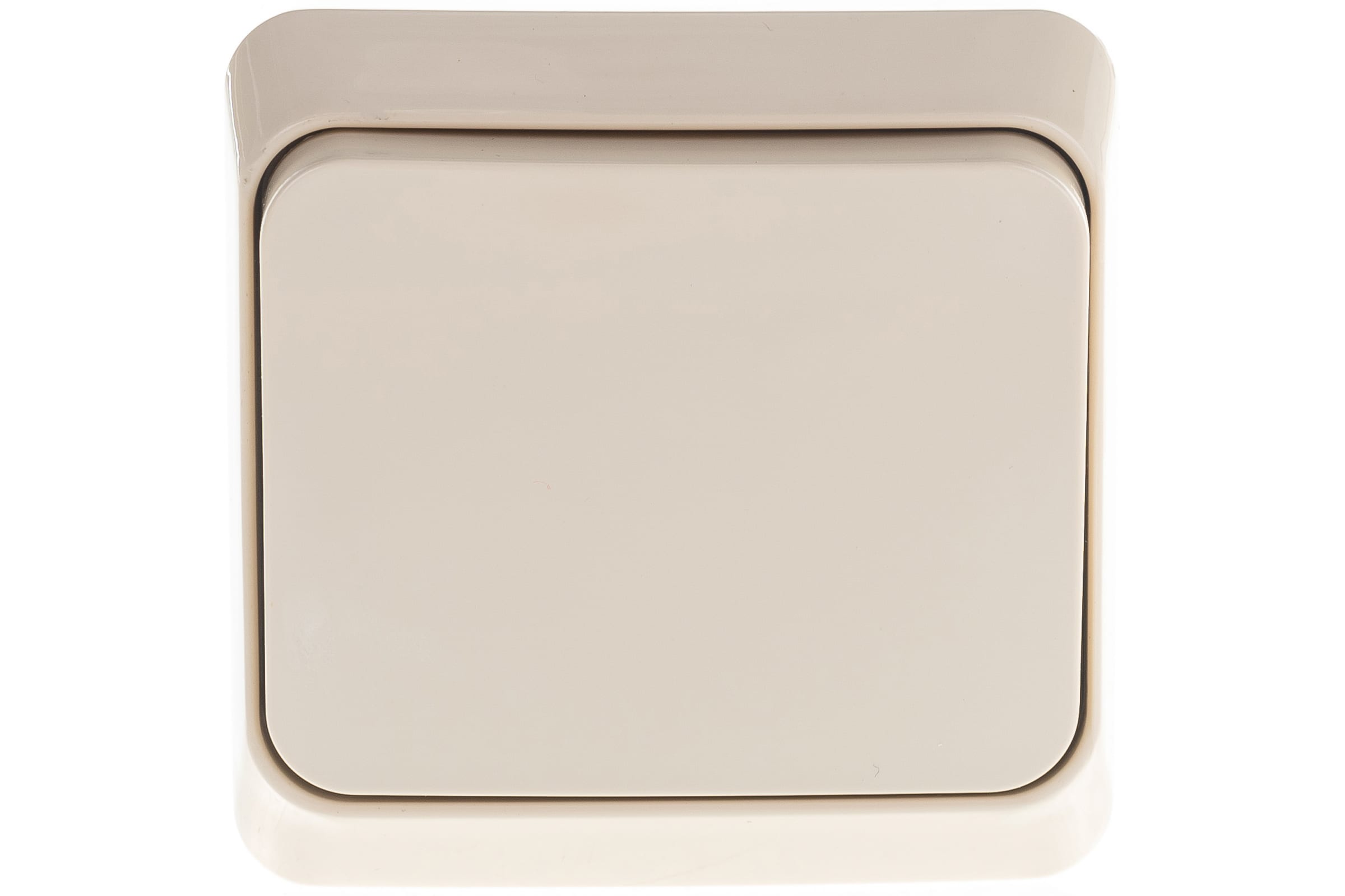 Выключатель 1 ОП "Schneider" Этюд кремовый ВА10-001К