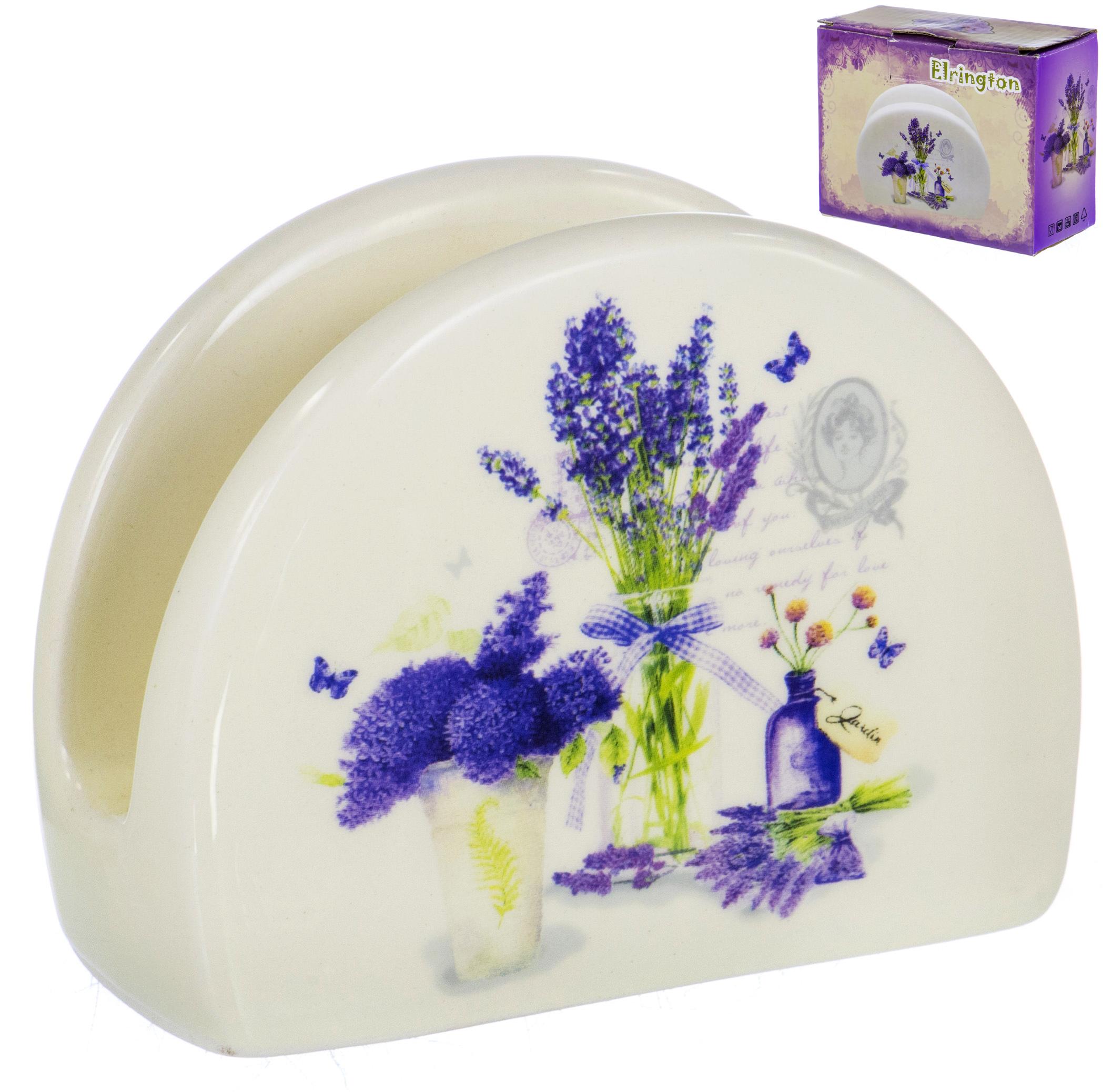 Салфетница керам. Виолет 110-07044