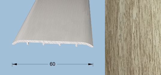 Порог-стык 0,9м 60мм П72.33, Дуб розовый