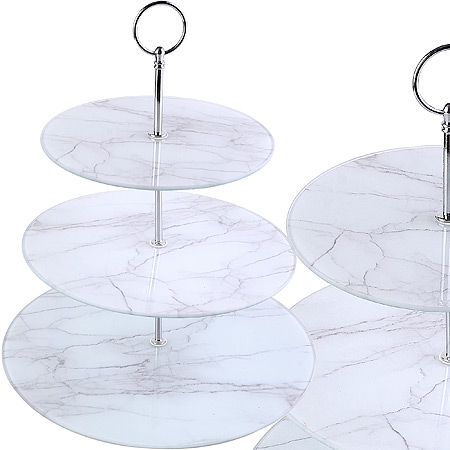 Конфетница металл. Mayer&Boch 3х ярусная 31502 