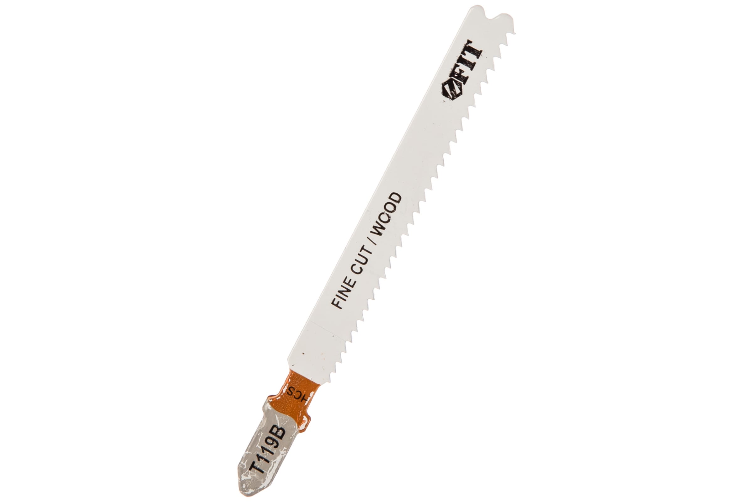 Пилки для лобзика по дереву Т119В 91/67х2мм прямой рез HСS 2шт FIT 40936