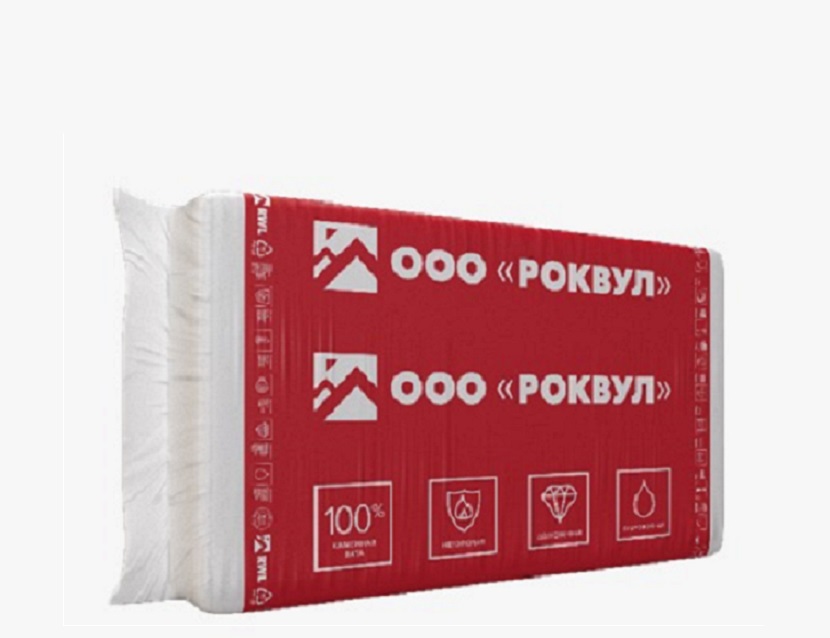 Утеплитель "Роквул" Каркас Баттс 1000х600х50мм / 7,2м2 - 0,36м3 / 12 плит