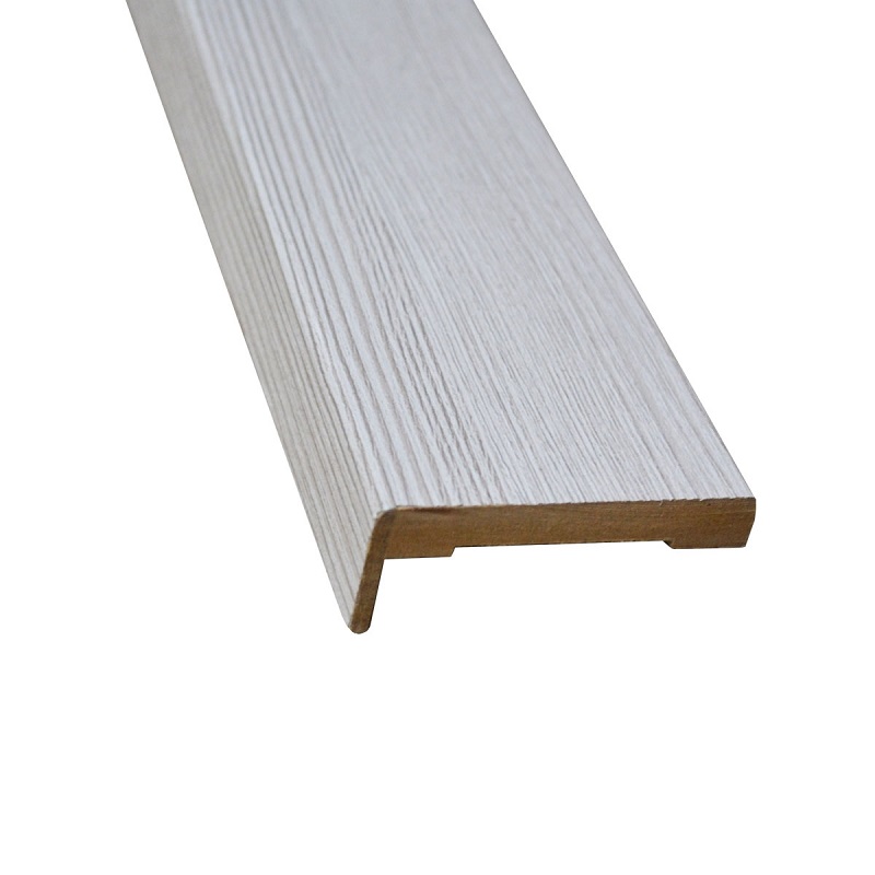 Наличник прямой телескопический Лиственница серая 80х8х2150 (к двери Next), Экошпон