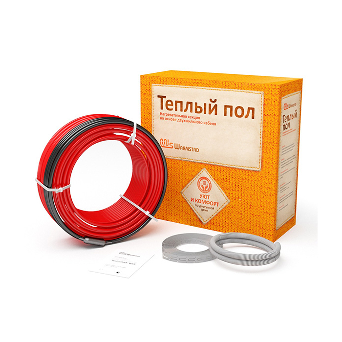 Теплый пол WARMSTAD WSS ( нагрев.кабель ) длина 15,5М   220Вт
