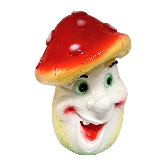 Фигура садовая гипс Мухомор-хохотун 210х180мм арт. 432арт. 432- купить в АПлайн