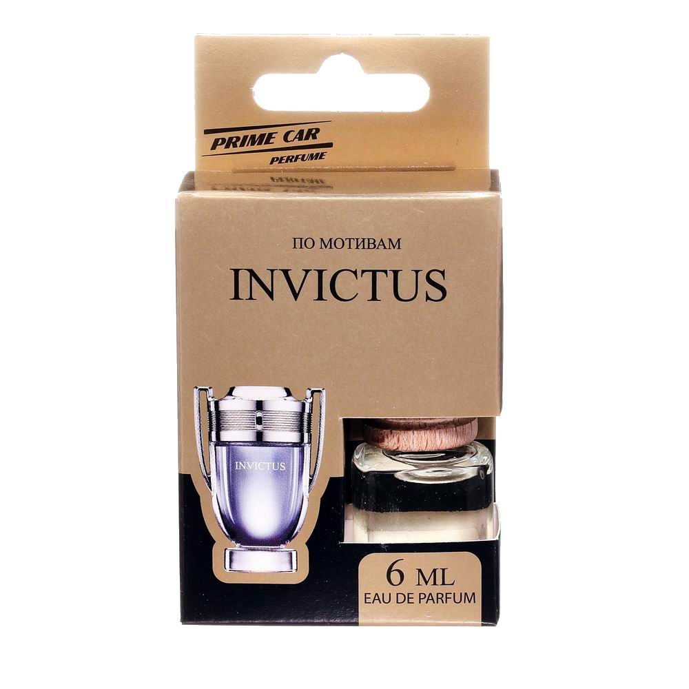 Ароматизатор подвесной стеклянный Perfume №4 - INVICTUS 6мл