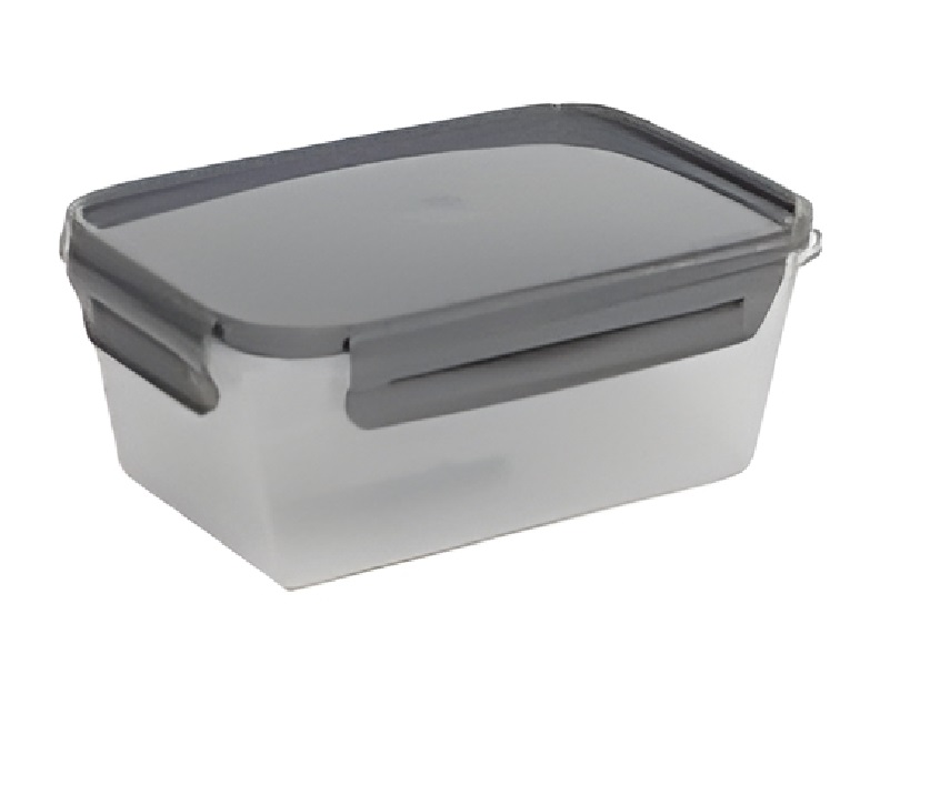 Контейнер пласт. Violet для продуктов 0,8л серый 390818