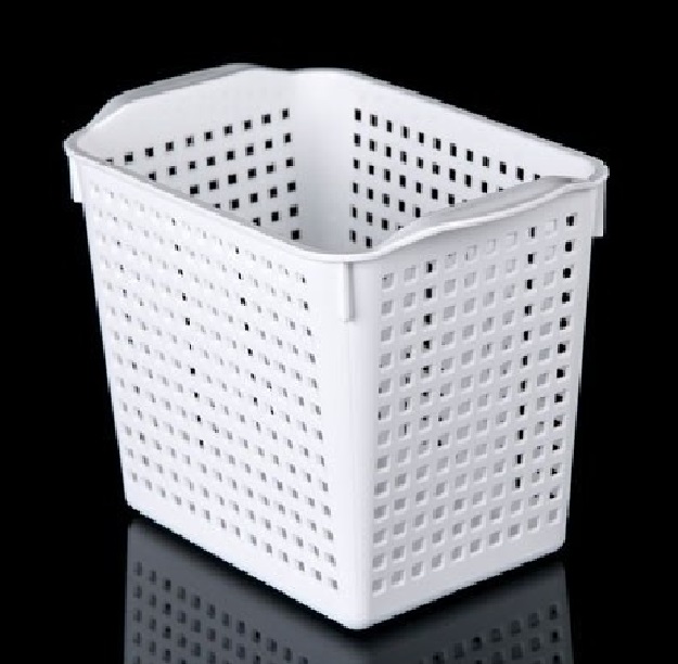 Корзинка пласт. Лофт 20х13,5х16,5см 2,8л белая 642006
